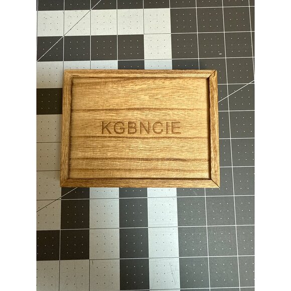 Morse Code "Keep Going" Bracelet Sterling Silver Handmade With Wooden Gift Box - Picture 4 of 4